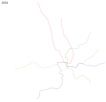 2010年的地图