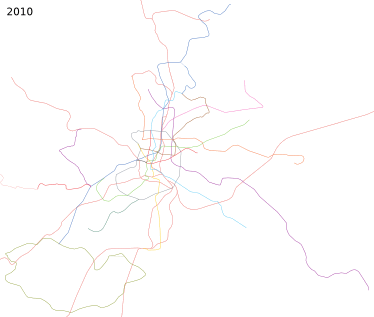 2010年的地图