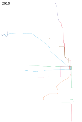 2010年的地图