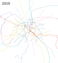 2010年的地图