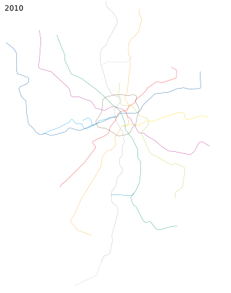 2010年的地图