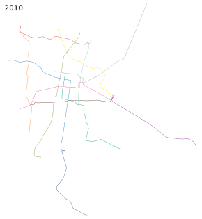 2010年的地图