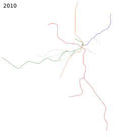 2010年的地图